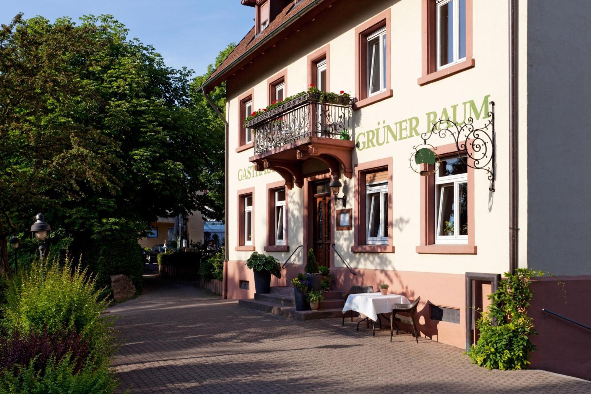 Hotel & Restaurant Gruener Baum Merzhausen Exterior photo