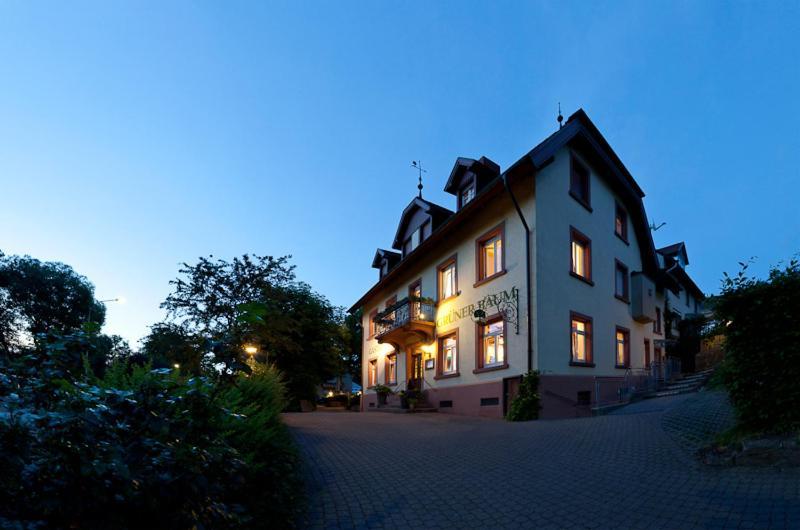 Hotel & Restaurant Gruener Baum Merzhausen Exterior photo